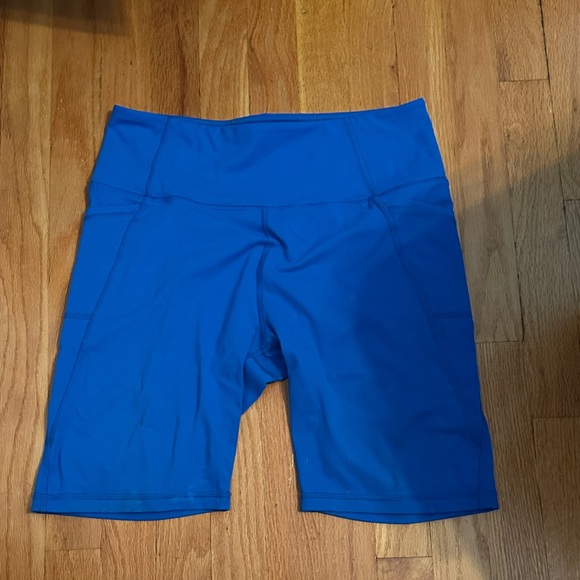 Gottex Pants - Women's Blue Athletic Shorts